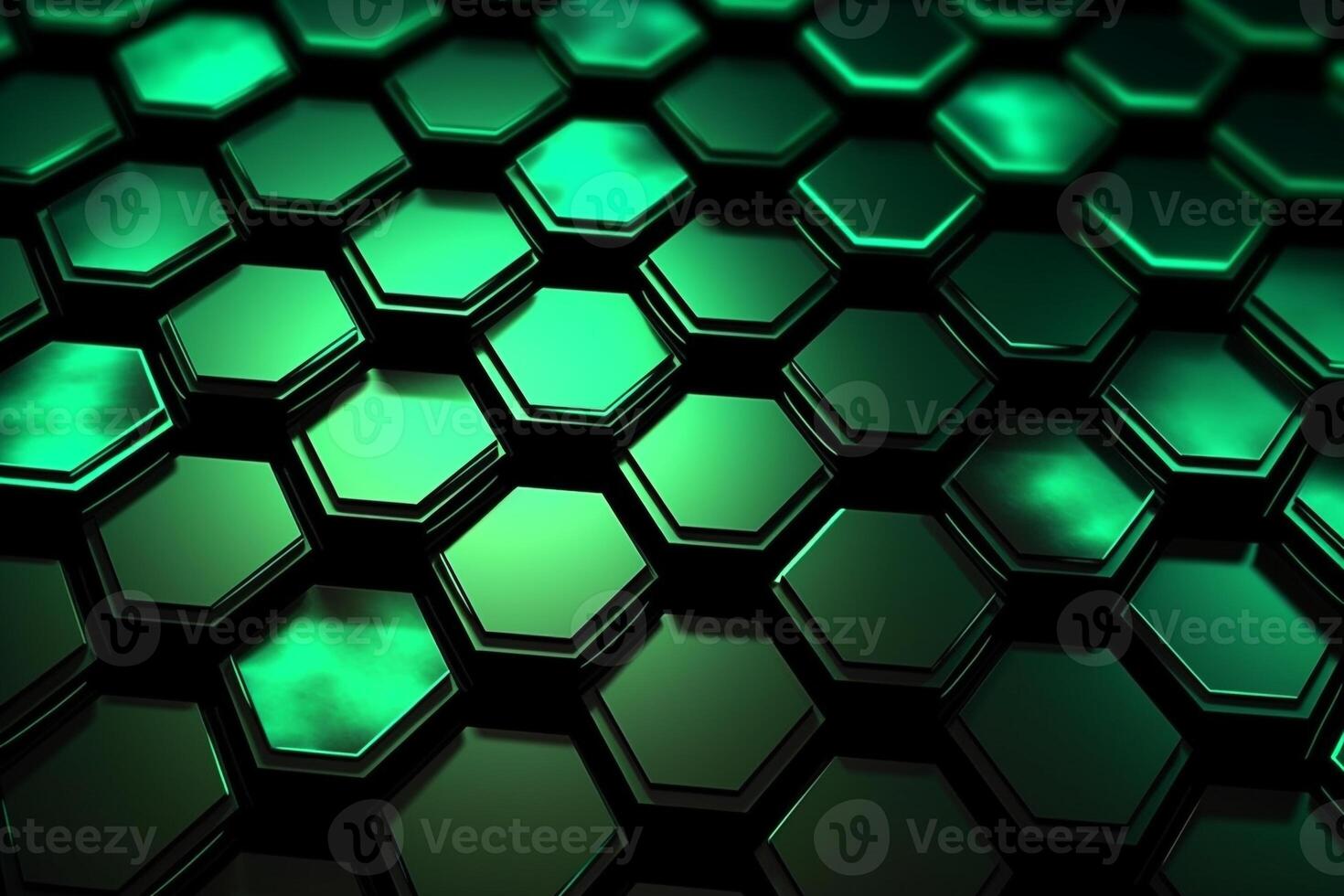 Abstract background hexagons glass pattern geometric crystals abstract photo