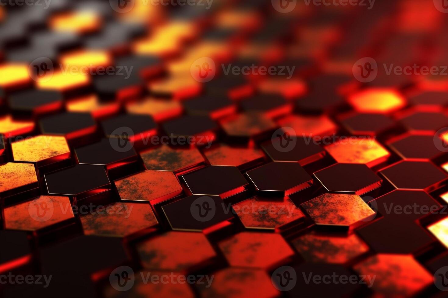 Abstract background hexagons glass pattern geometric crystals abstract photo