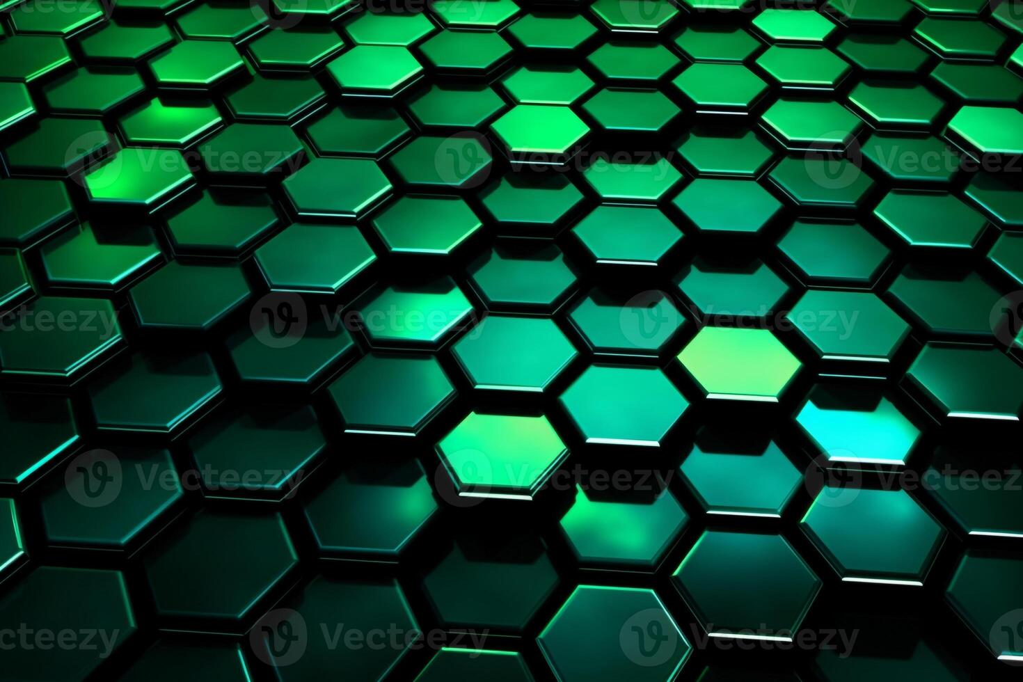 Abstract background hexagons glass pattern geometric crystals abstract photo