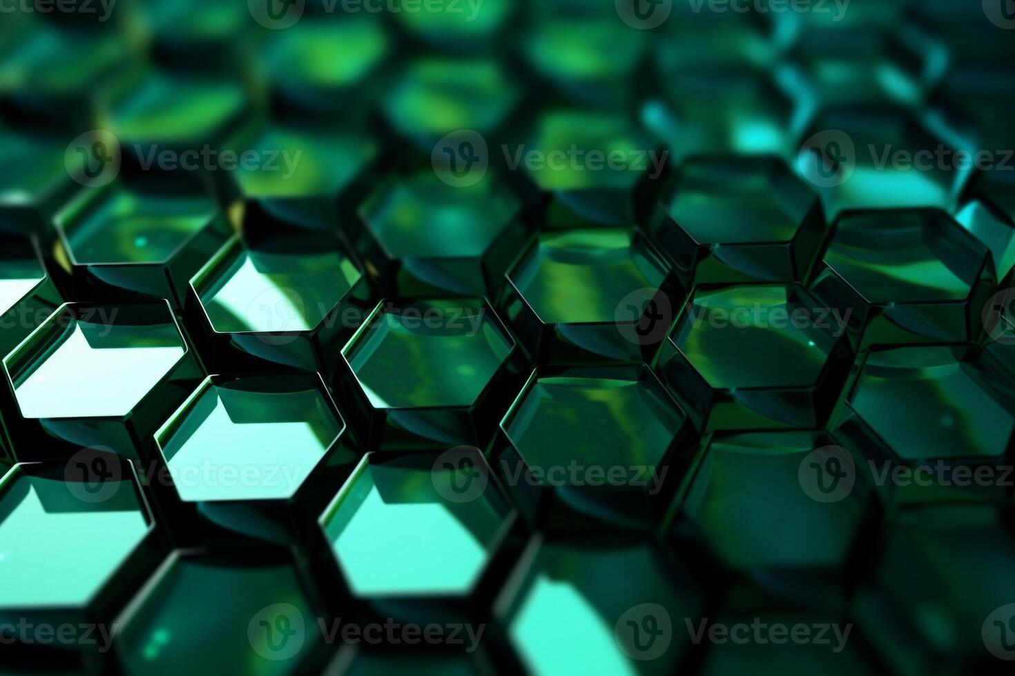 Abstract background hexagons glass pattern geometric crystals abstract photo