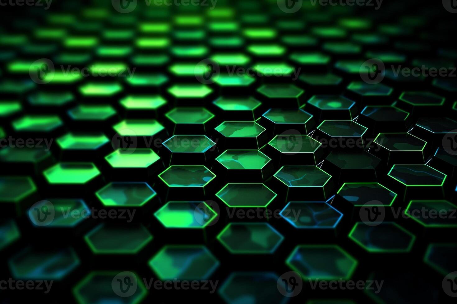 Abstract background hexagons glass pattern geometric crystals abstract photo