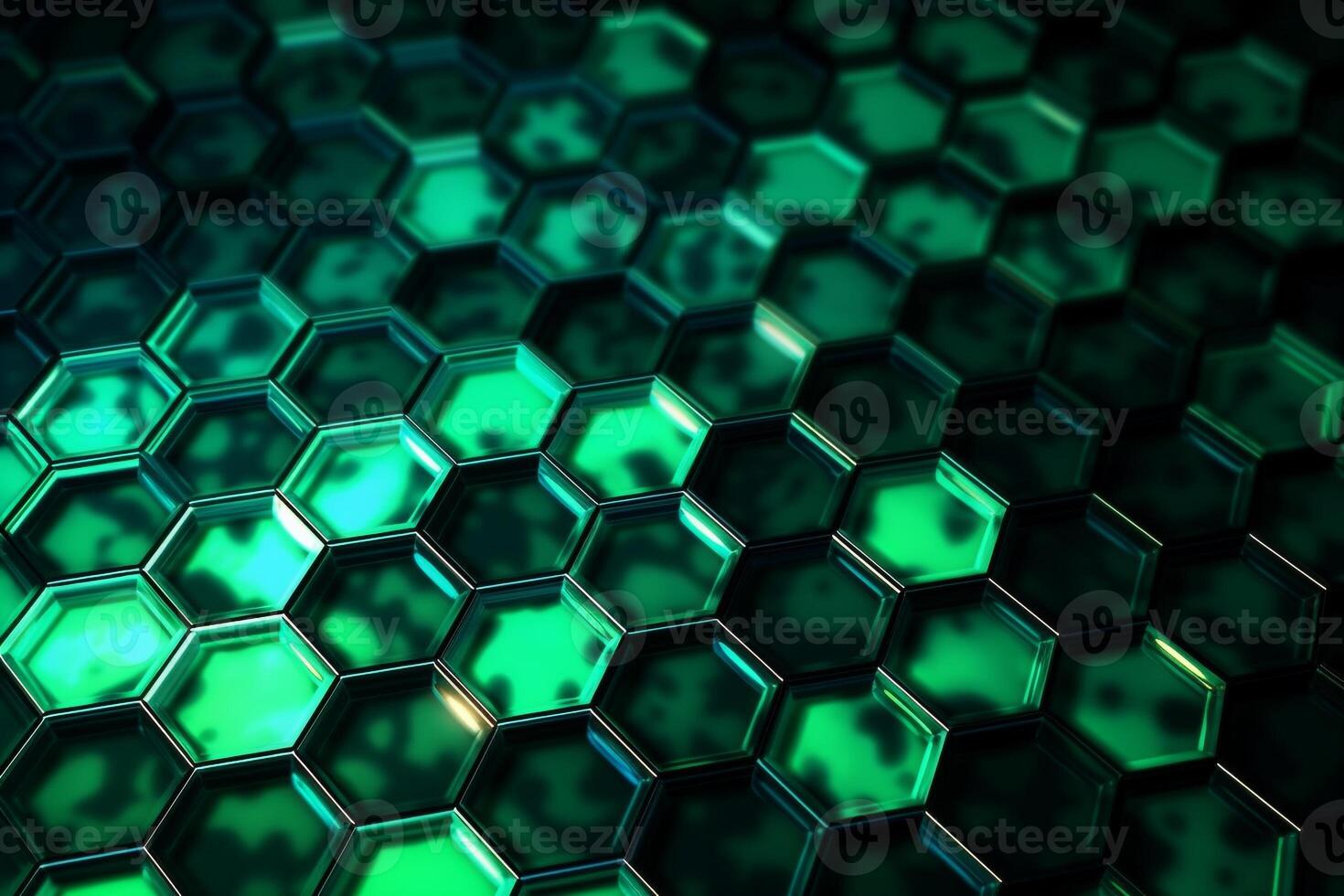 Abstract background hexagons glass pattern geometric crystals abstract photo