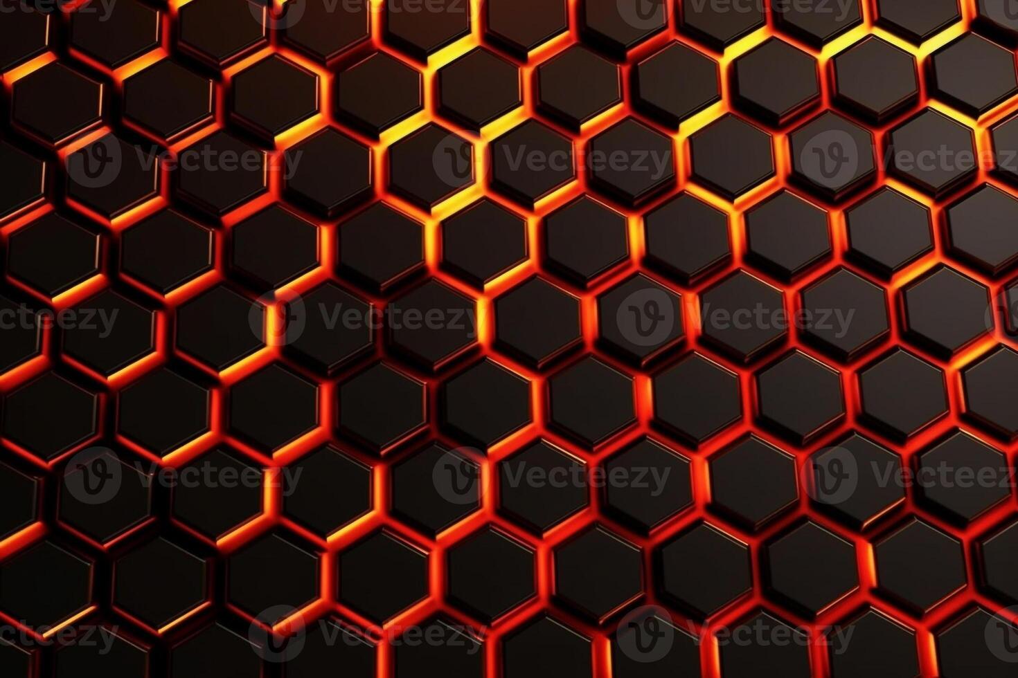 Abstract background hexagons glass pattern geometric crystals abstract photo