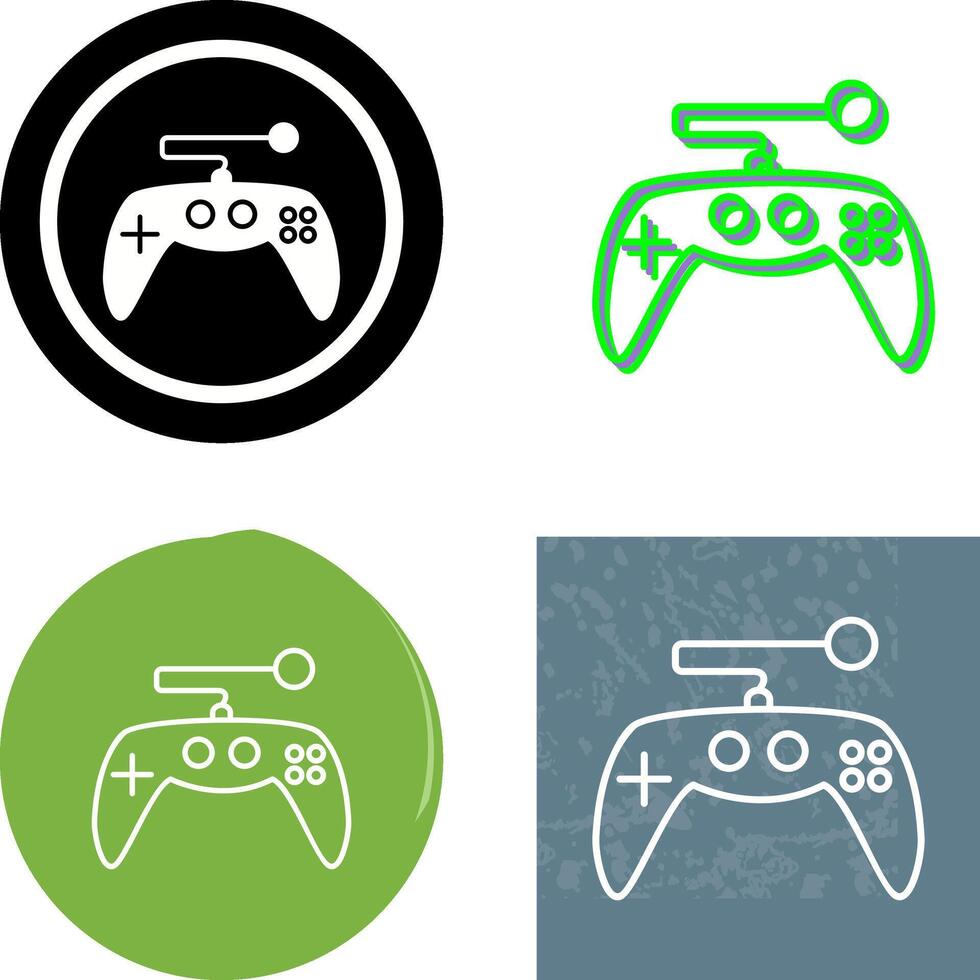 Unique Gaming Control Icon Design vector