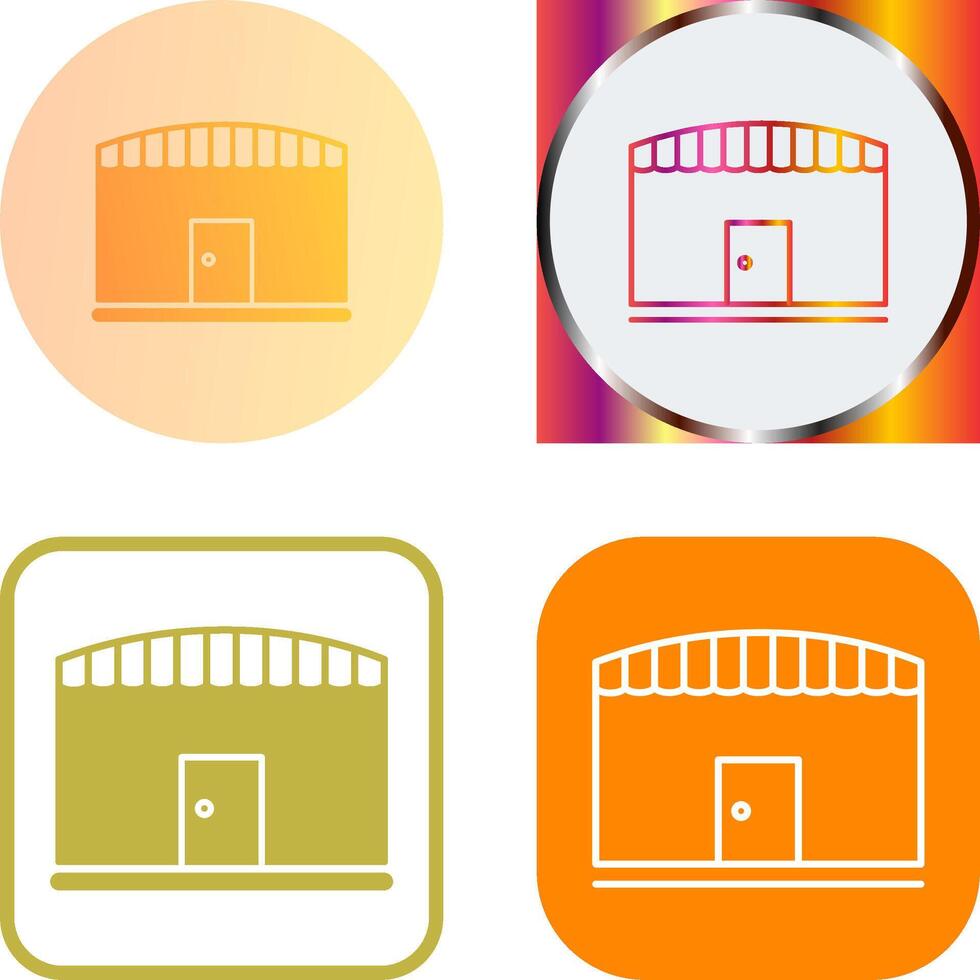 Unique Shop Icon Design vector