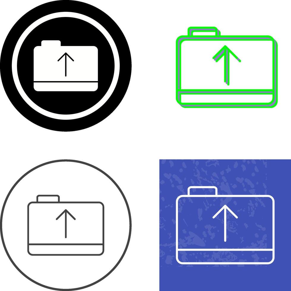 Unique Folder Icon Design vector