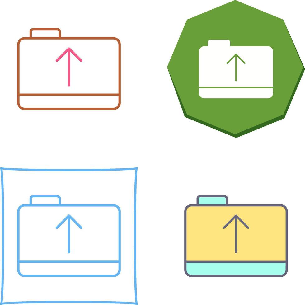 Unique Folder Icon Design vector