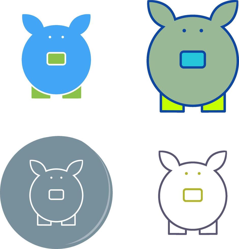 Unique Savings Icon Design vector