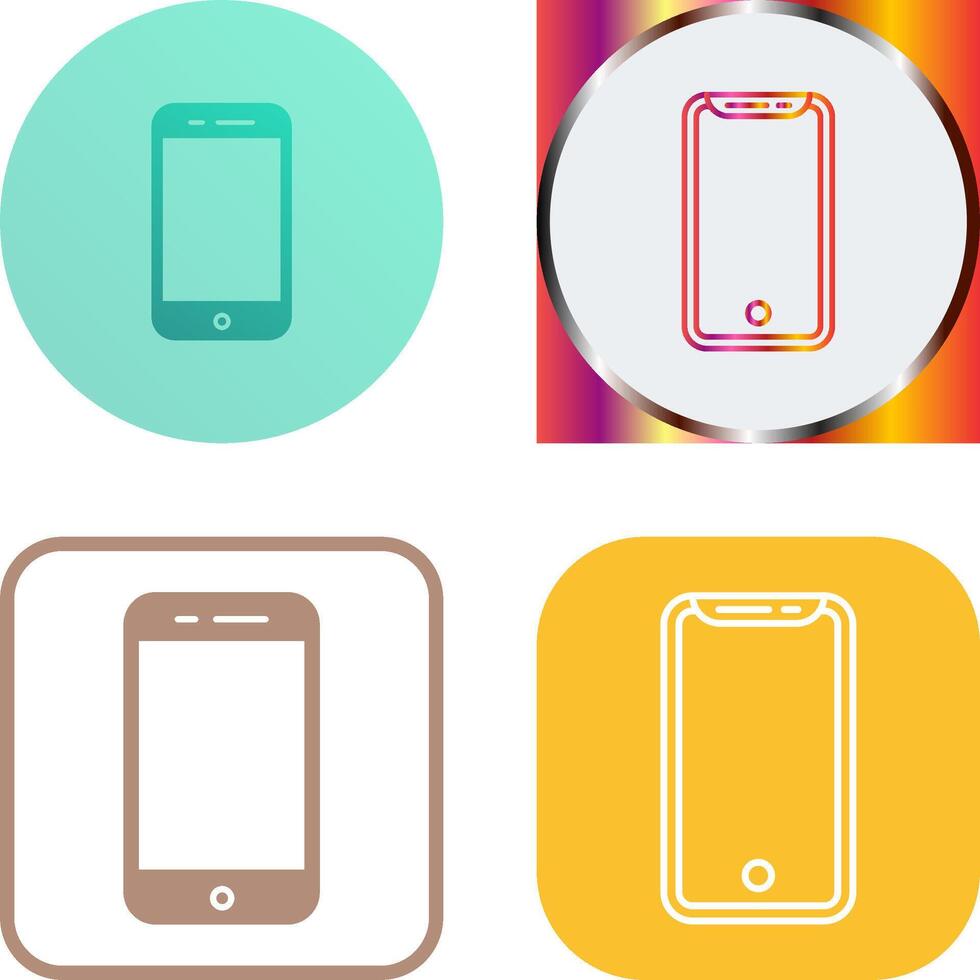 Smartphone Icon Design vector