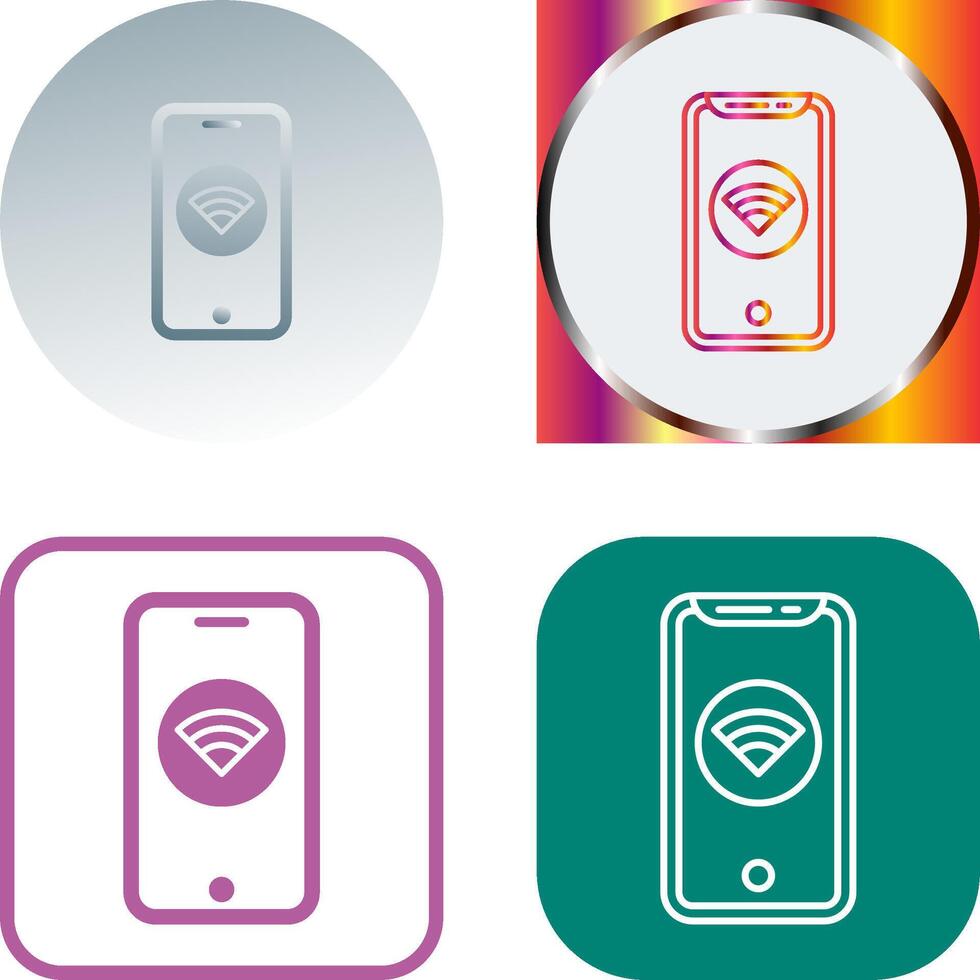 Wifi Icon Design vector