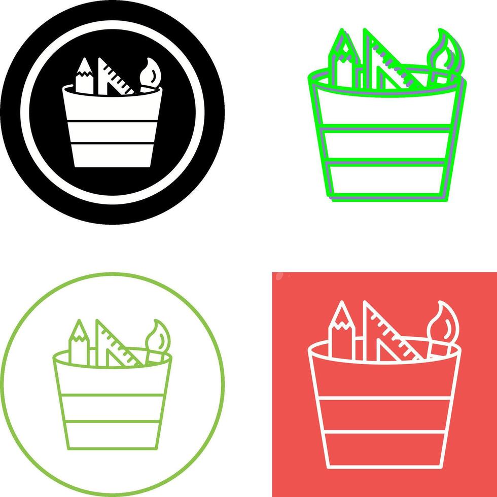 Graphic Tools Icon Design vector