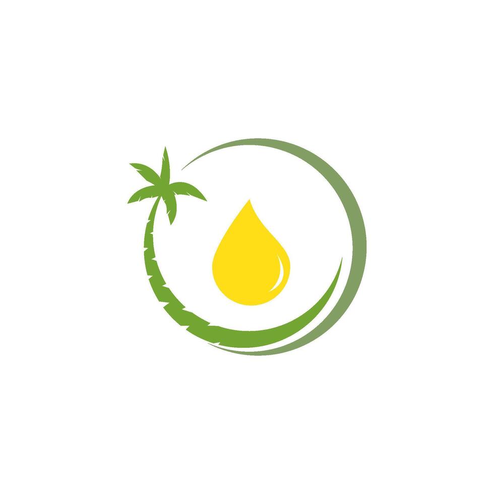 oil palm design vector