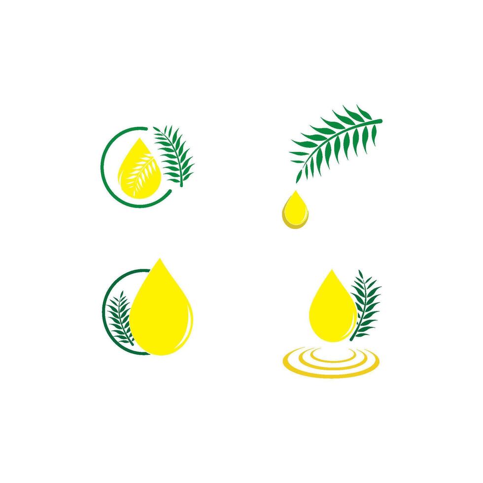oil palm design vector