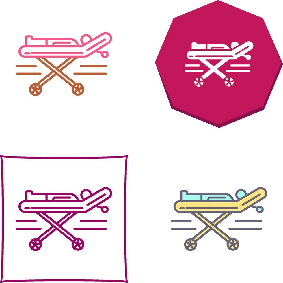 Stretcher Icon Design vector