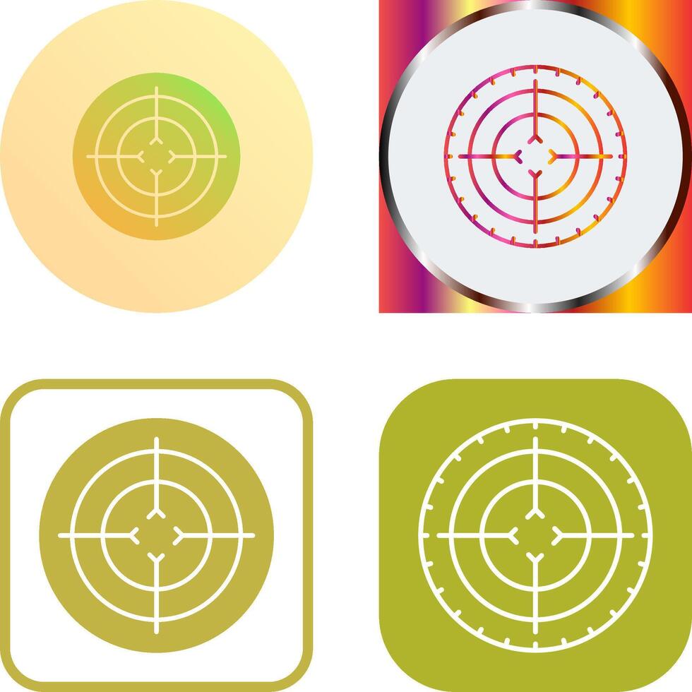 Target Icon Design vector