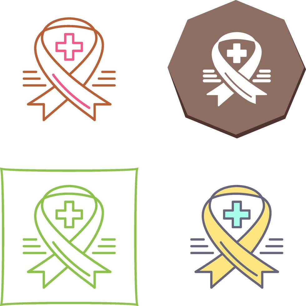 Ribbon Icon Design vector