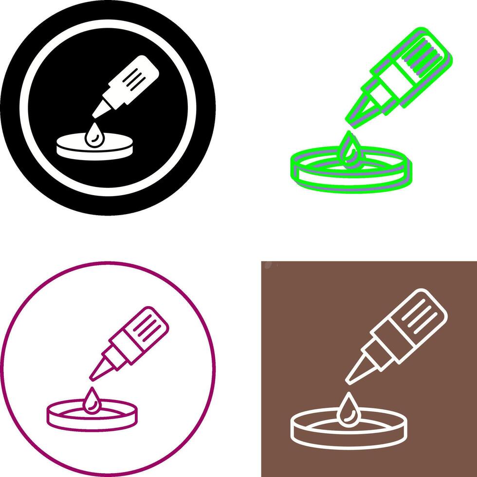 Dropper Icon Design vector