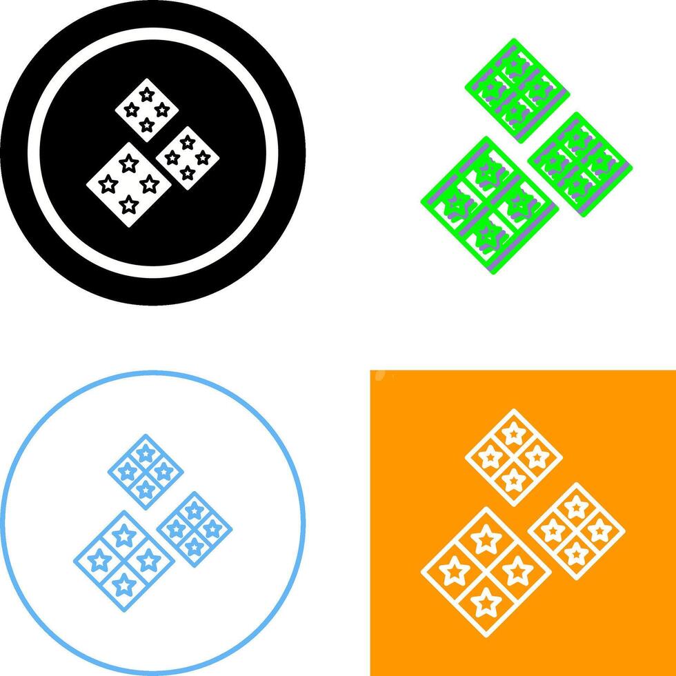 Tiles Icon Design vector