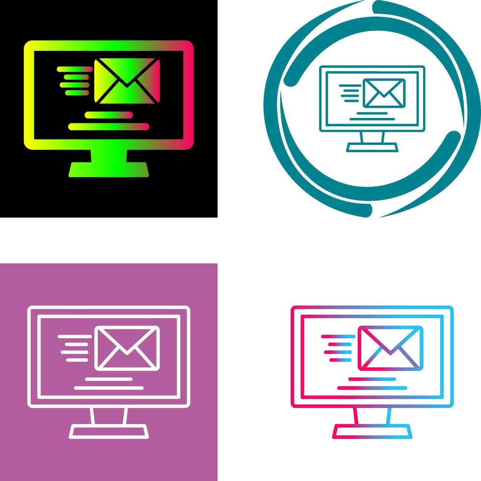 Mail Icon Design vector