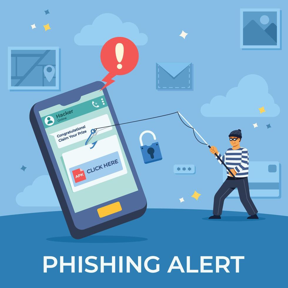 Phishing Credential Data From Chat Room vector
