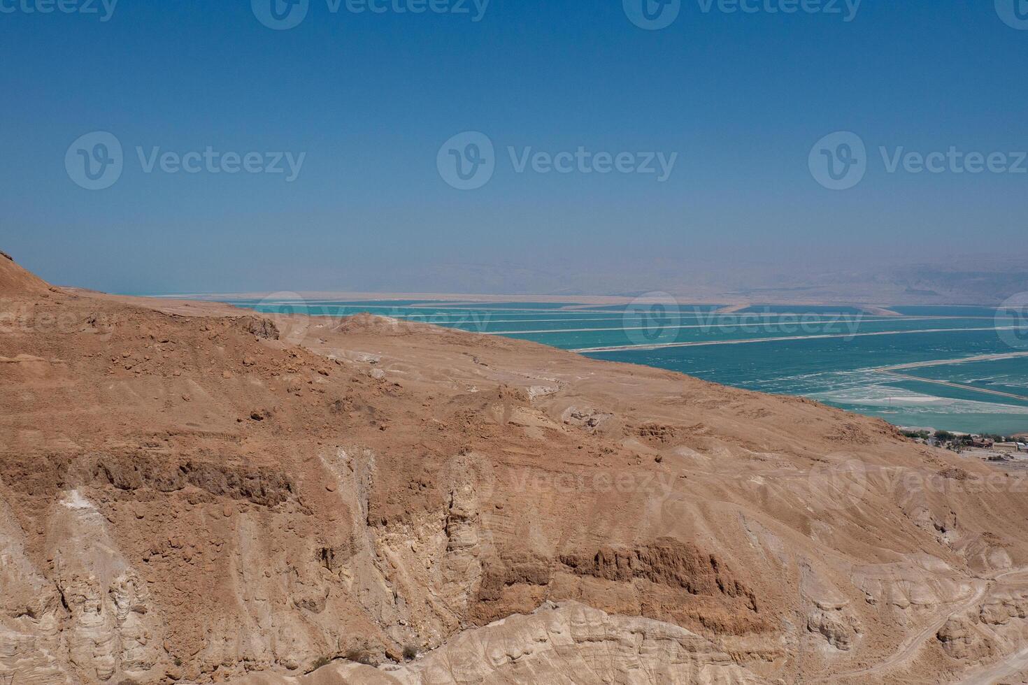 Desert landscape of Israel, Dead Sea, Jordan. High quality photo