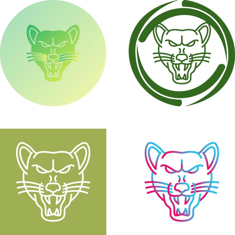 diseño de icono de lobo vector