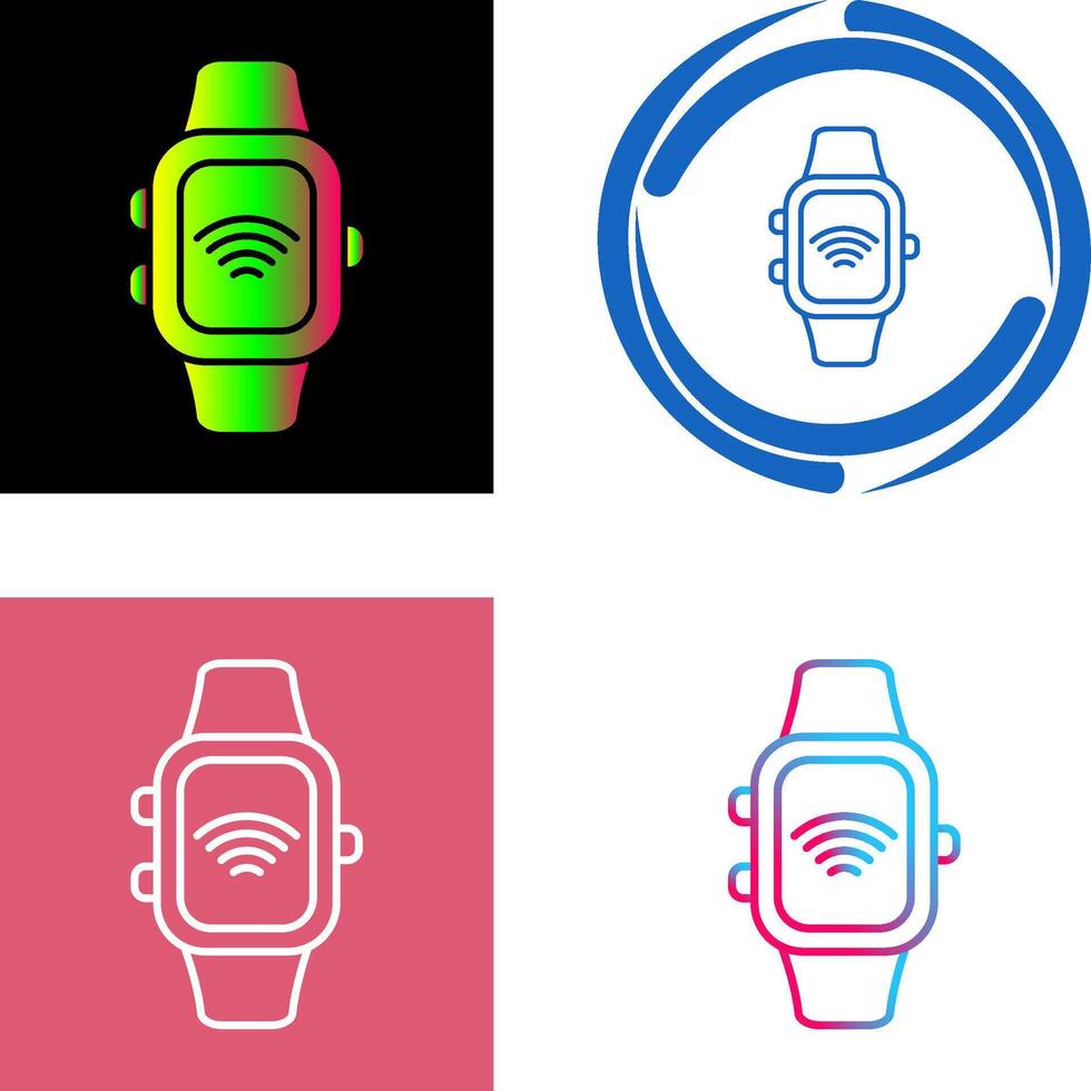 Smart Watch Icon Design vector