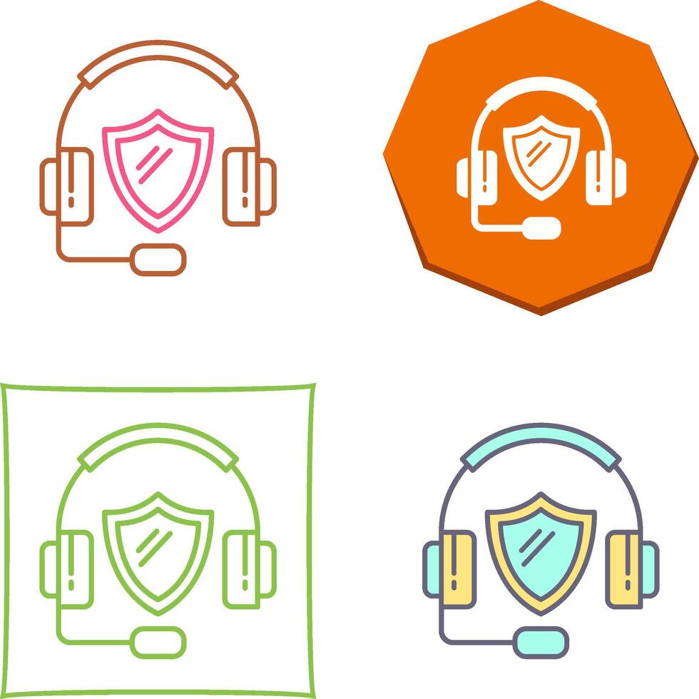 Call Center Icon Design vector