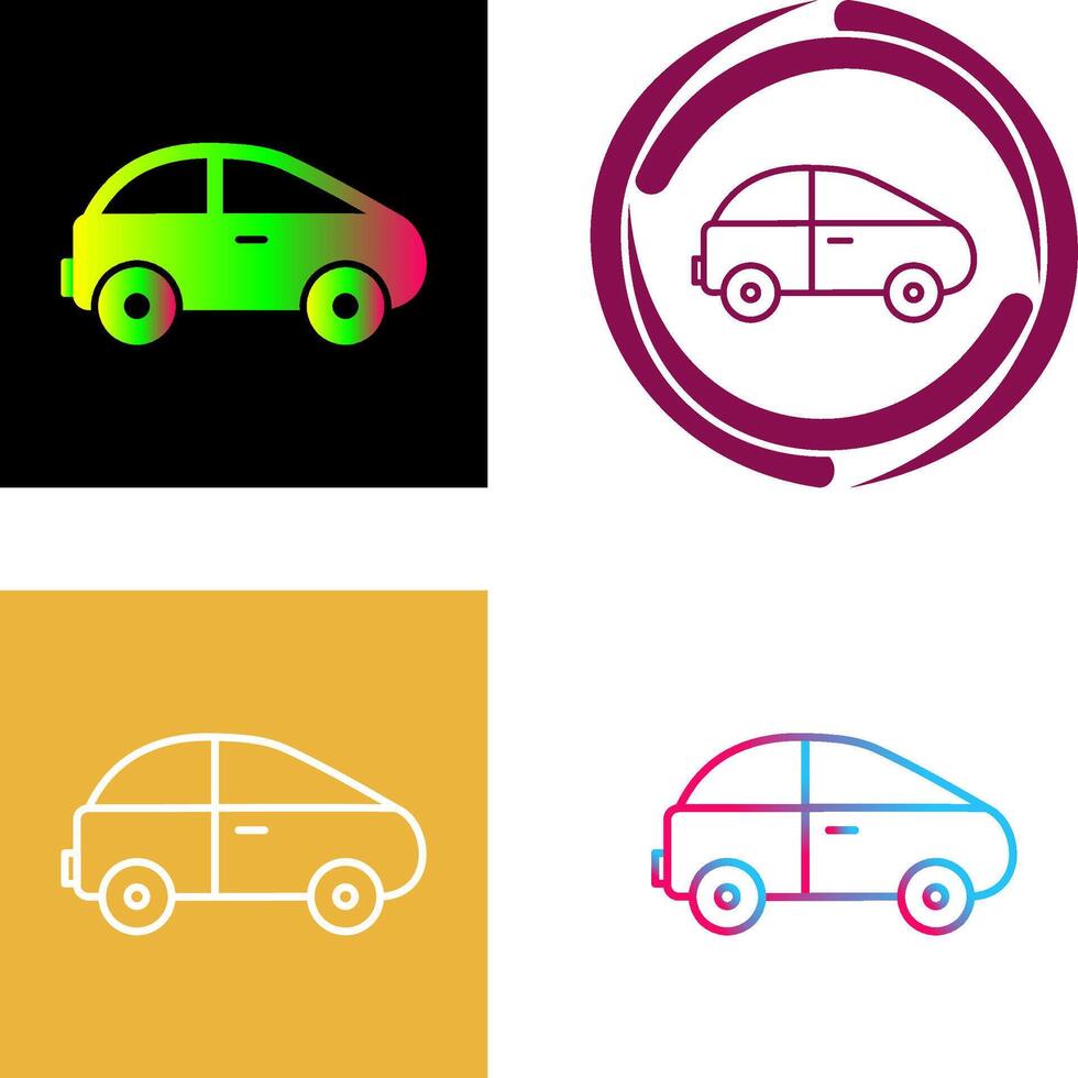 Sedan Icon Design vector