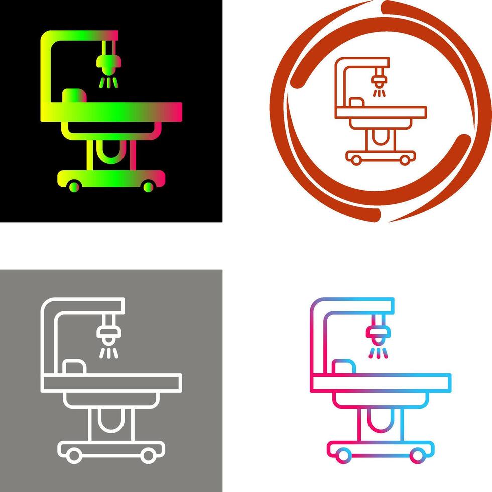 Operating Room Icon Design vector