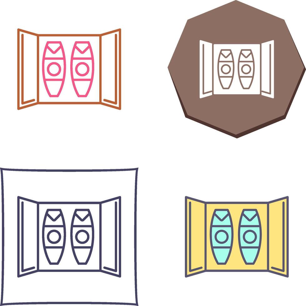 Cigar Box Icon Design vector