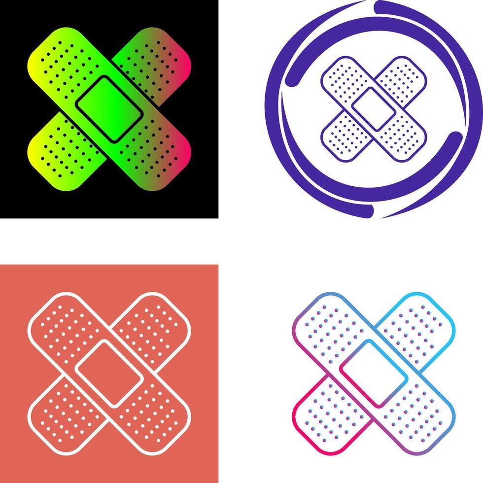 Bandages Icon Design vector