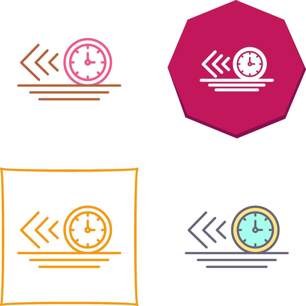 Time Management Icon Design vector