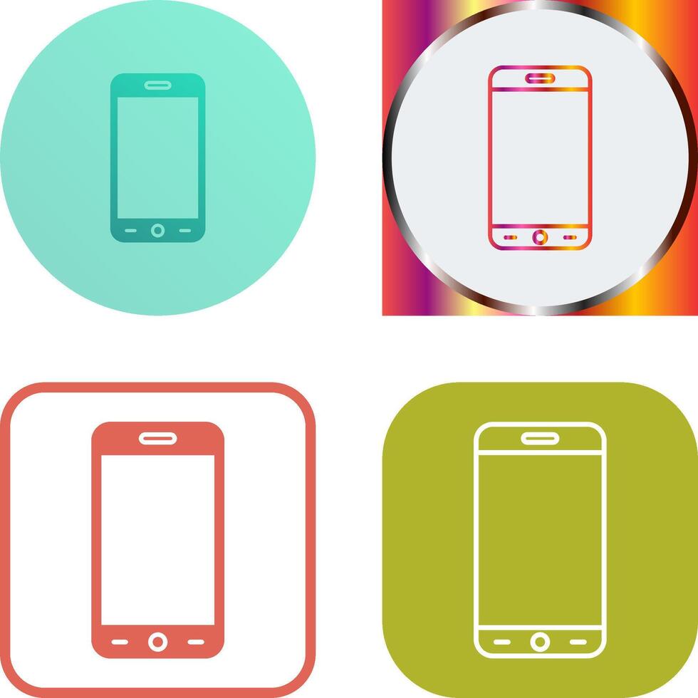 Smartphone Icon Design vector