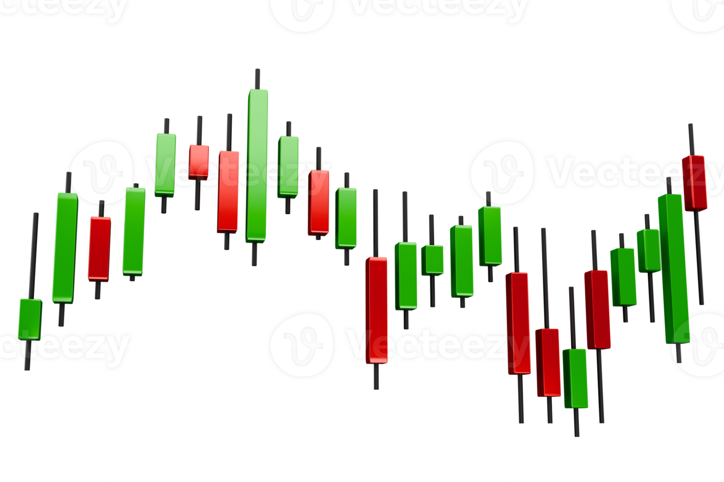 Candlestick stock exchange background png