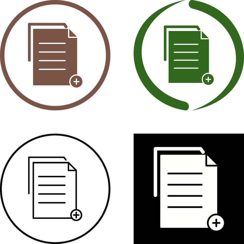 único dos archivos icono diseño vector