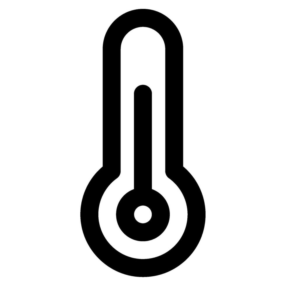 termómetro icono para web, aplicación, infografía, etc vector