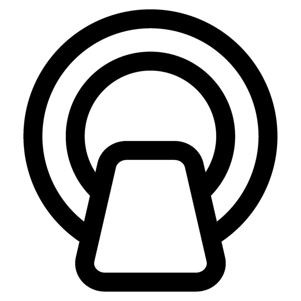 MRI icon for web, app, infographic, etc vector