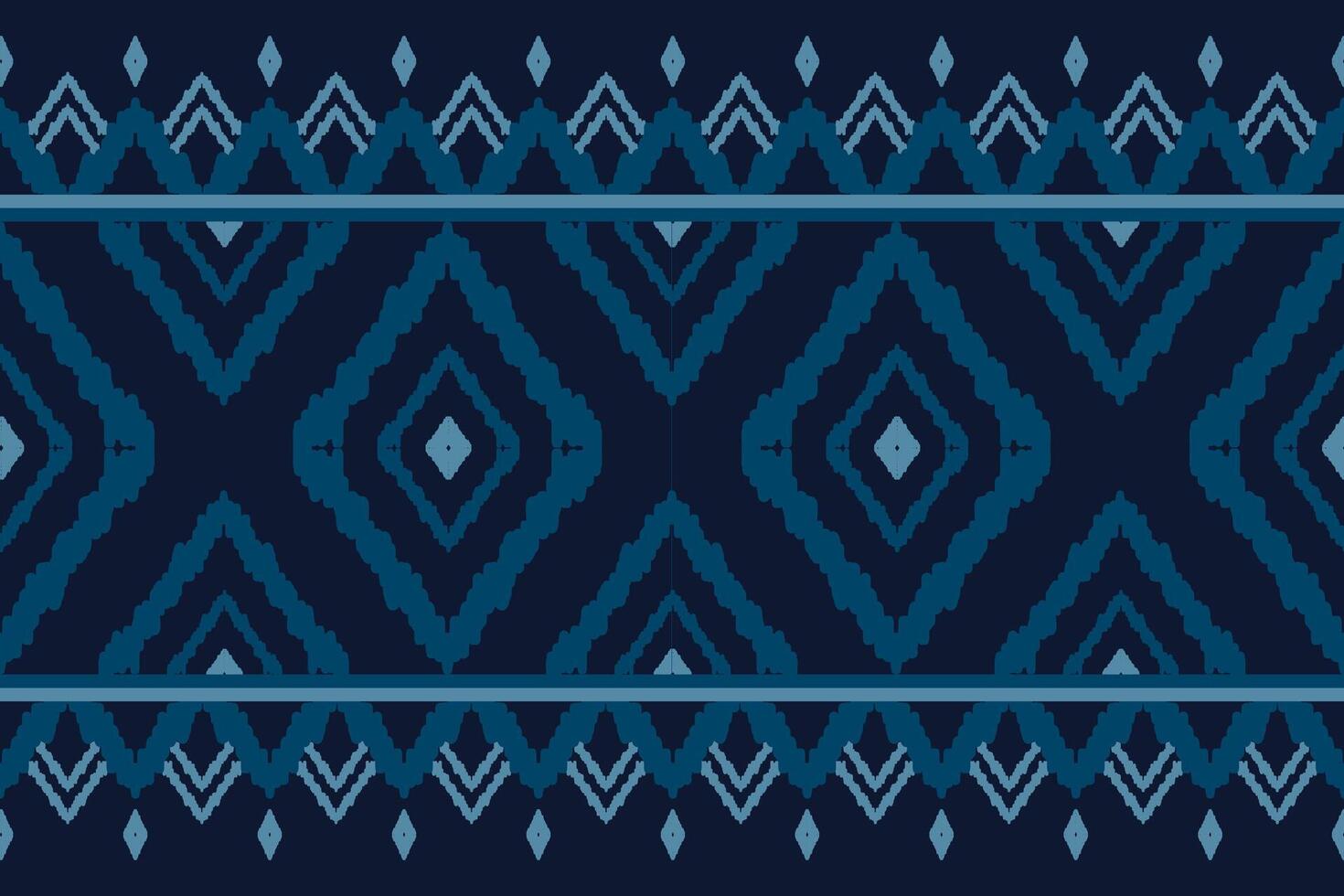ikat seamless pattern abstract background for textile design. Can be used in fabric design for clothes, textile, fabric, shirt, embroidery vector