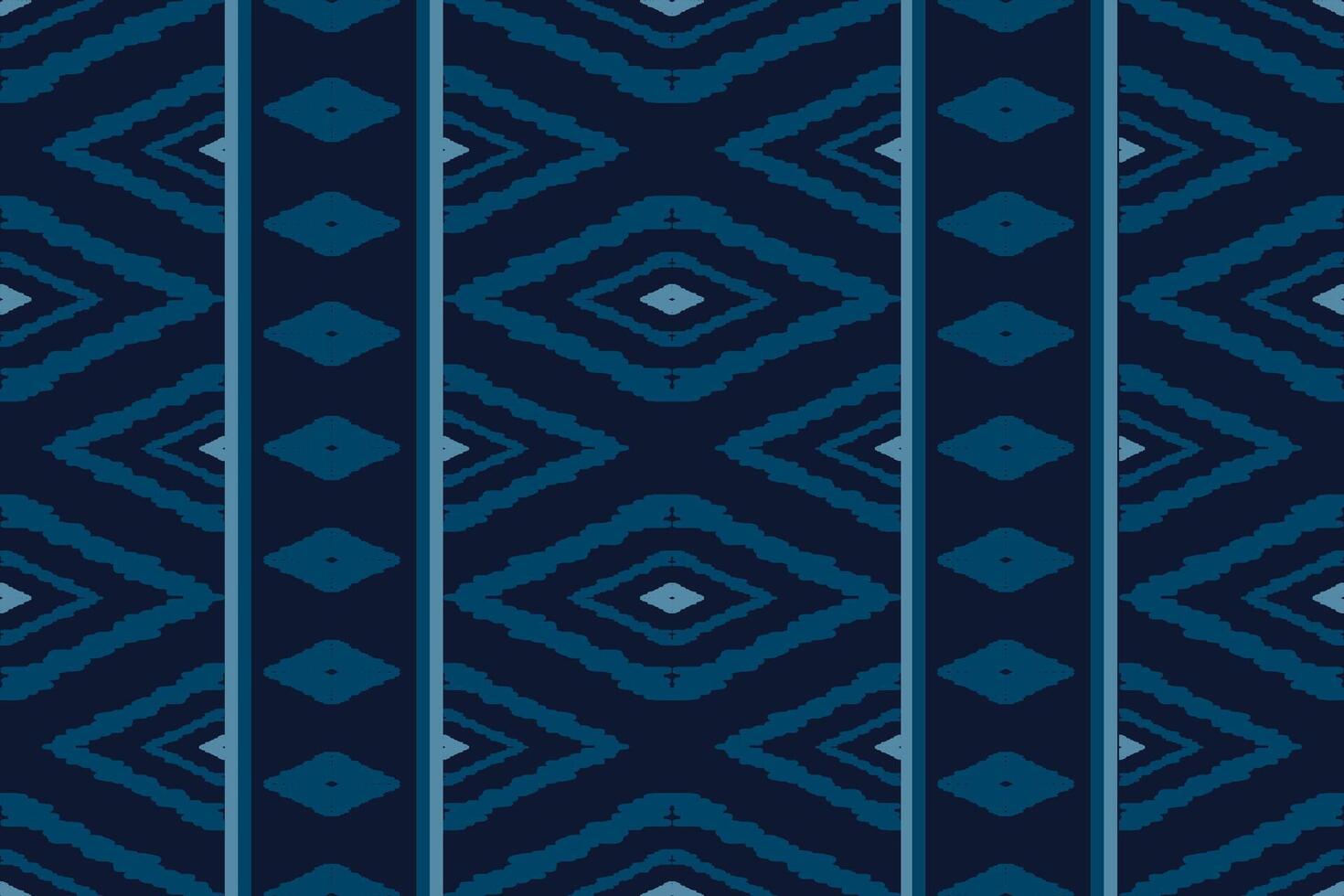 ikat seamless pattern abstract background for textile design. Can be used in fabric design for clothes, textile, fabric, shirt, embroidery vector