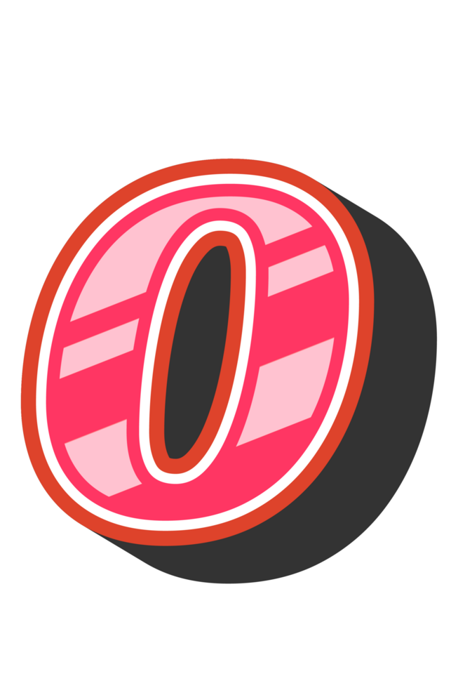 Playful Cartoon Alphabet Letter and Number png