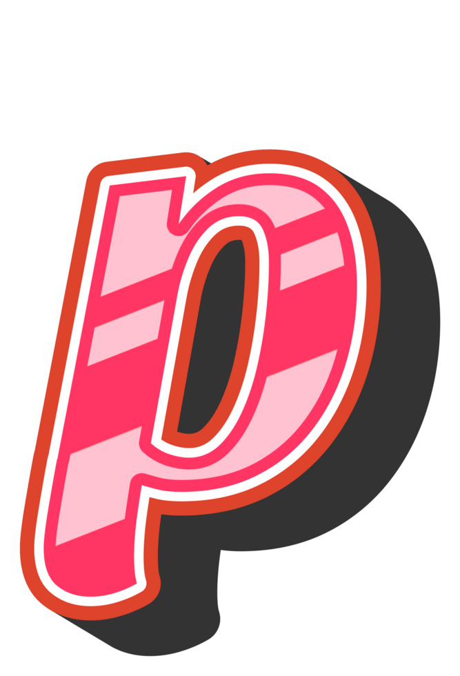 Playful Cartoon Alphabet Letter and Number png