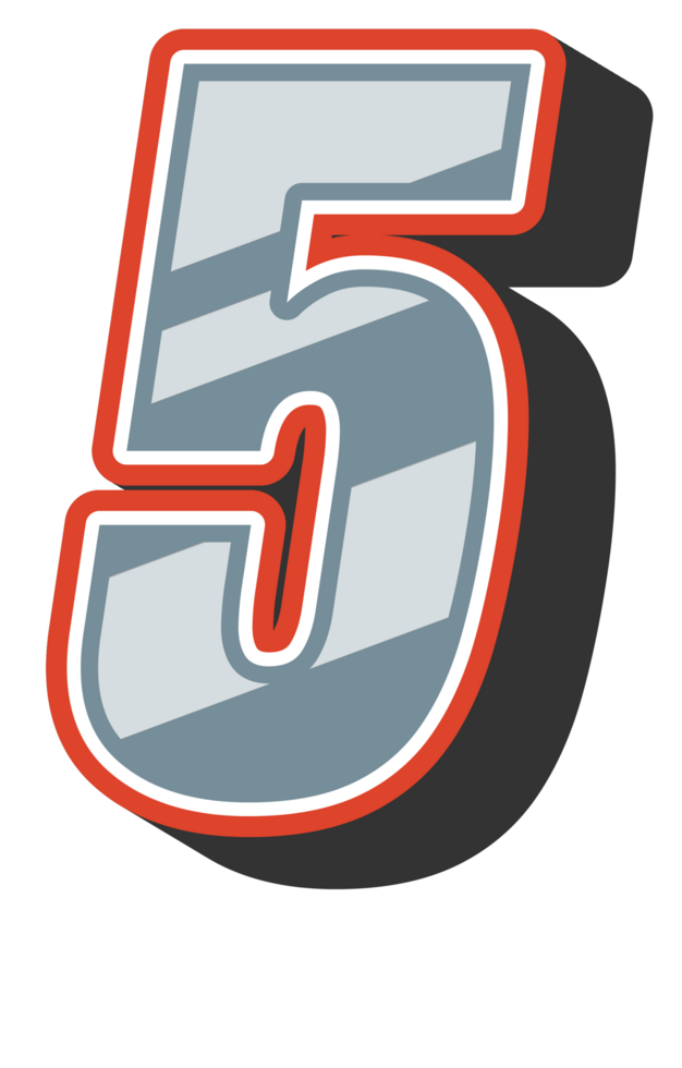 Playful Cartoon Alphabet Letter and Number png