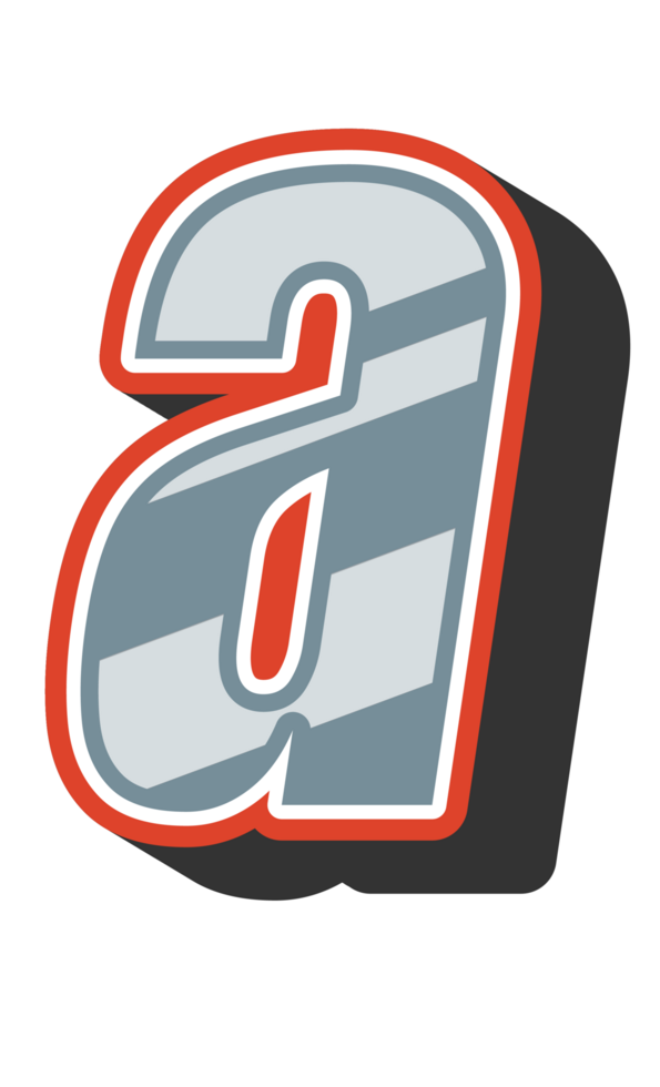 Playful Cartoon Alphabet Letter and Number png