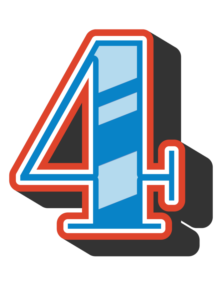 Playful Cartoon Alphabet Letter and Number png