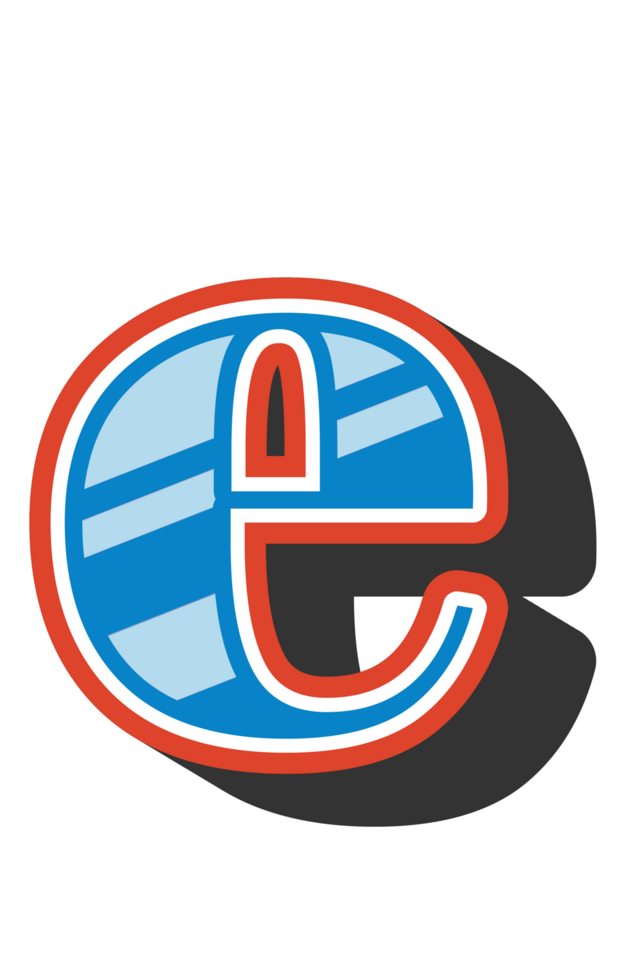 Playful Cartoon Alphabet Letter and Number png