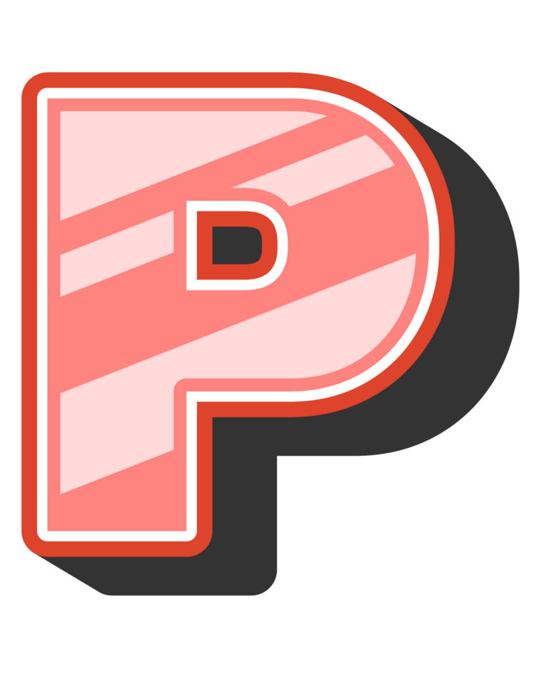 Playful Cartoon Alphabet Letter and Number png