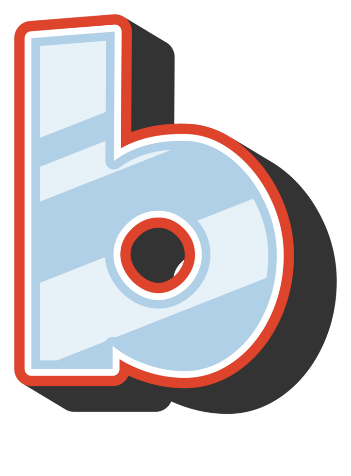 Playful Cartoon Alphabet Letter and Number png