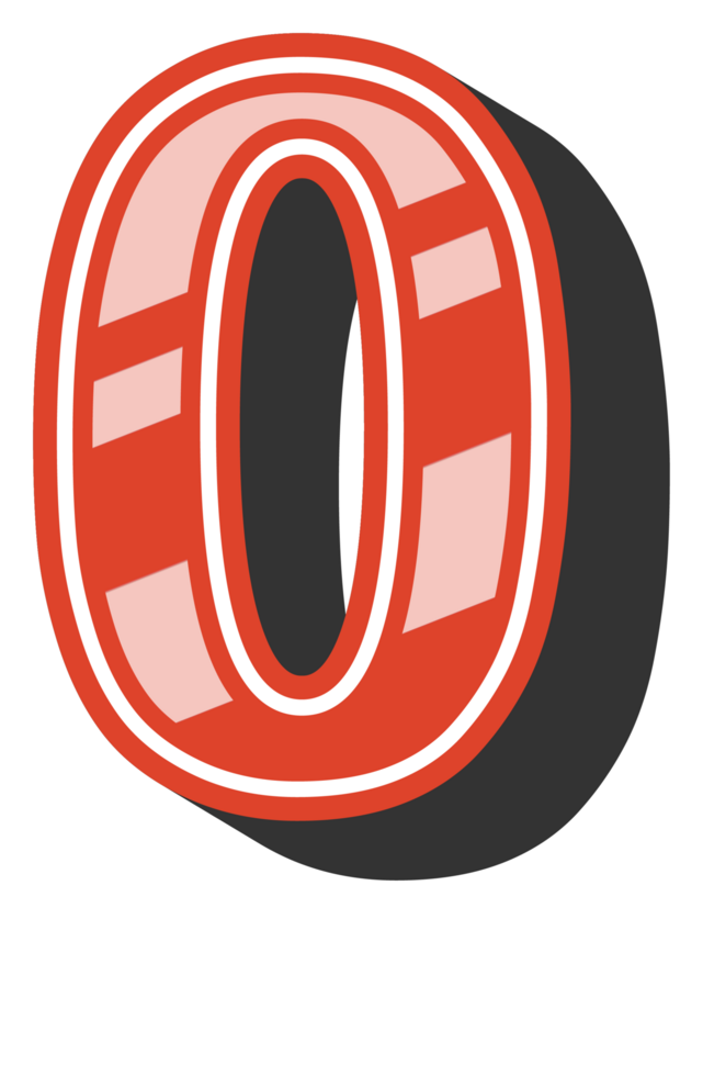 Playful Cartoon Alphabet Letter and Number png