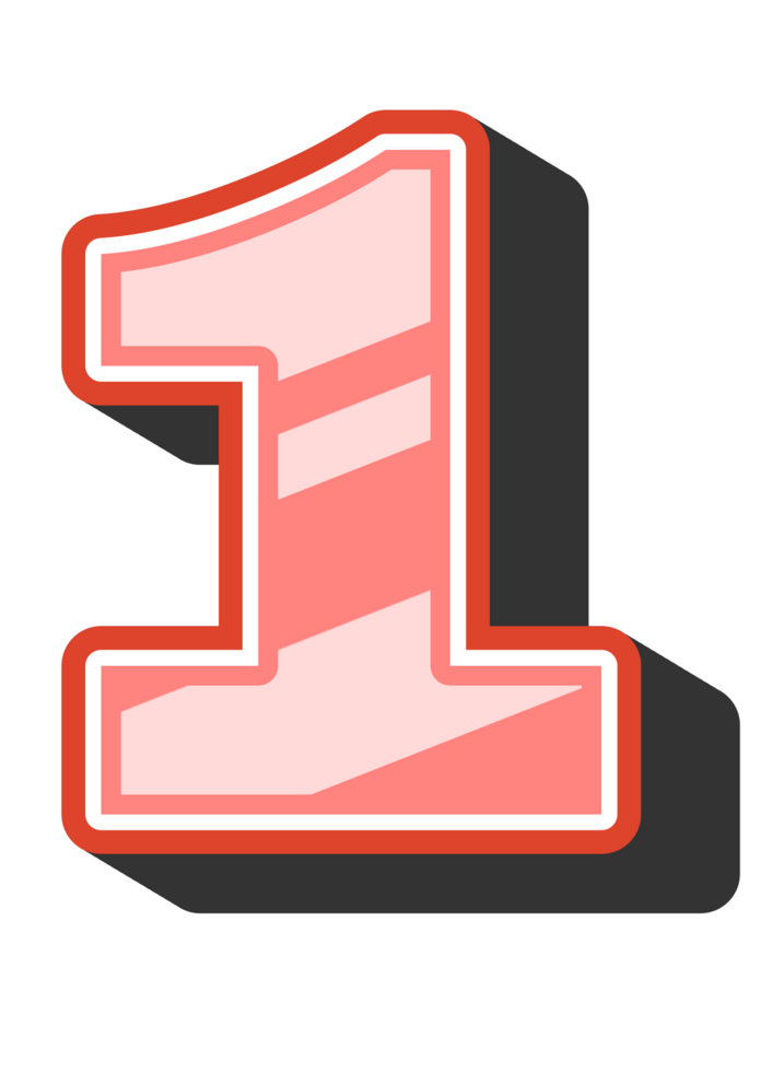 Playful Cartoon Alphabet Letter and Number png